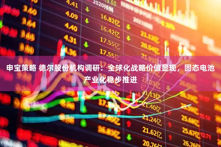 申宝策略 德尔股份机构调研：全球化战略价值显现，固态电池产业化稳步推进