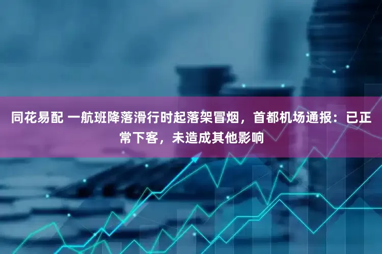 同花易配 一航班降落滑行时起落架冒烟，首都机场通报：已正常下客，未造成其他影响